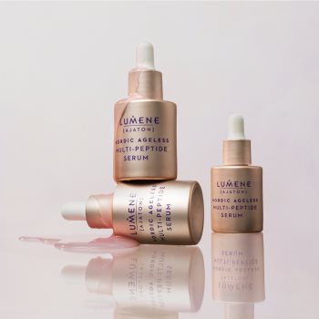 Lumene Nordic Ageless [AJATON] Multi-Peptide Serum ser pentru fermitate pentru ten matur - imagine 3